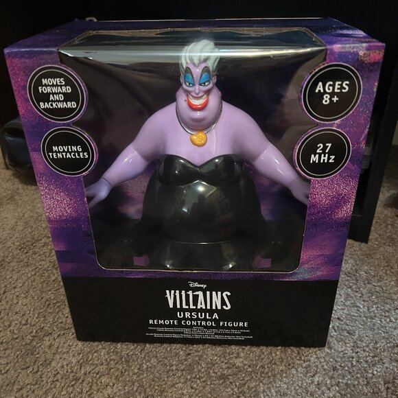 Disney Villians Ursula Remote Control Figure NIB Sealed - Picture 1 of 1